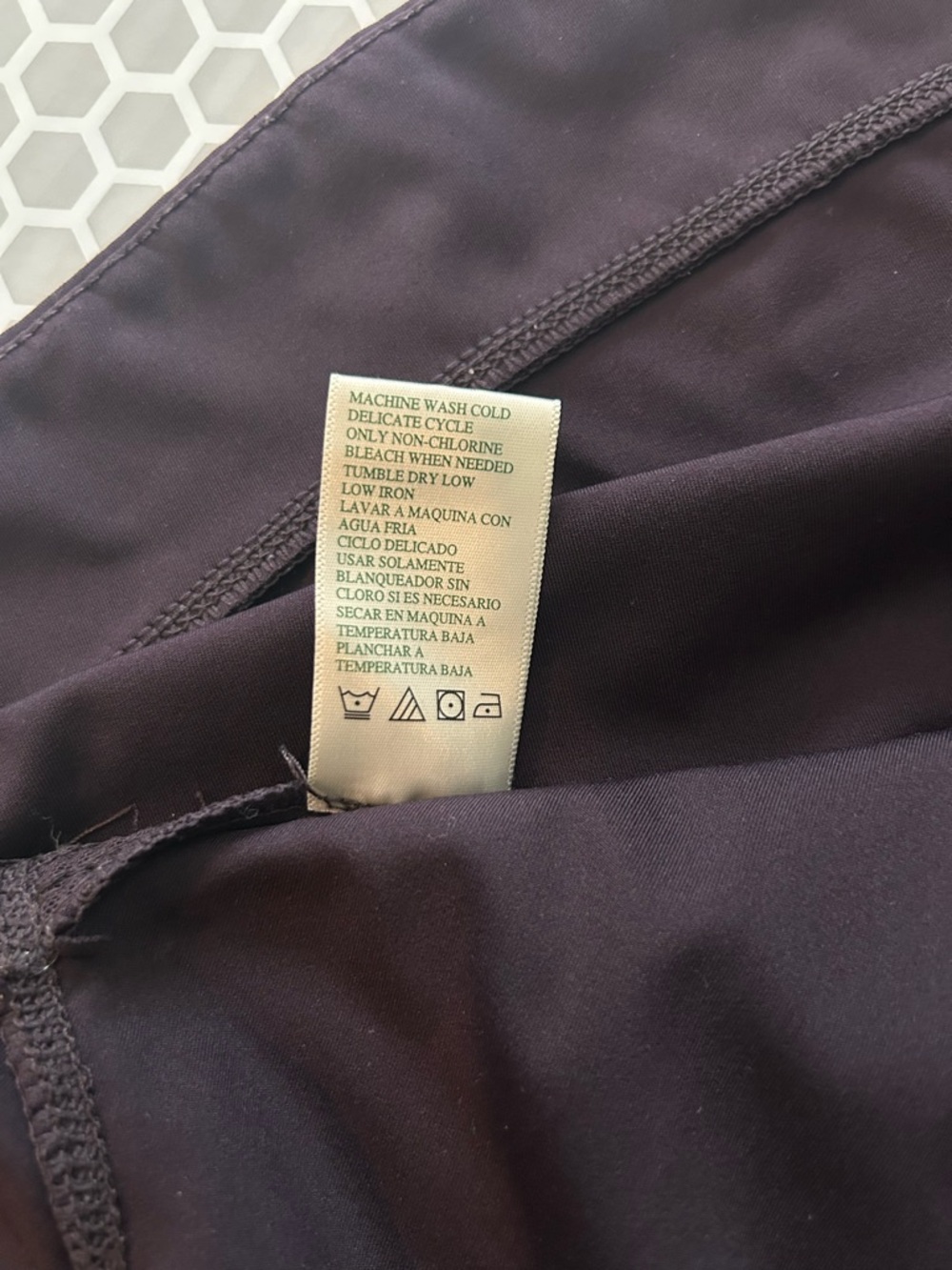 Tangerine Dark Plum Jacket with Gold Sunburst Logo. Size M - Picture 6 of 6